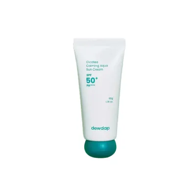 Крем солнцезащитный Dewdap Cicatea Calming Aqua SPF50 PA++++ лёгкий с центеллой, 50 г