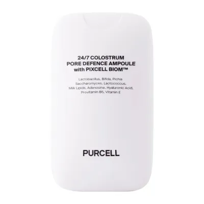 Ампула для лица Purcell 24/7 Colostrum Pore Defence с колострумом, для расширенных пор, 55 мл