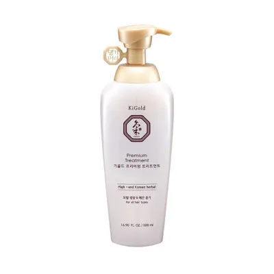 Кондиционер для волос DAENG GI MEO RI Ki Gold Premium Treatment Renewal увлажняющий, для сухих и ломких волос, 500 мл