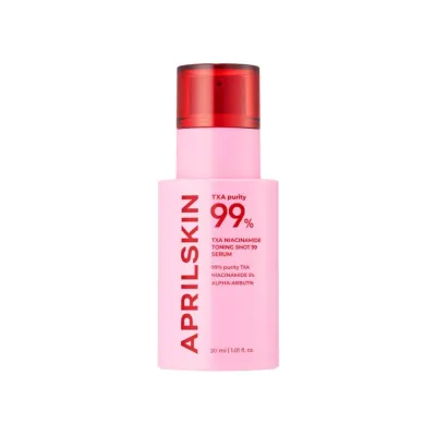 Сыворотка для лица APRILSKIN TXA Niacinamide Toning Shot 99 выравнивающая тон, с транексамовой кислотой и ниацинамидом, 30 мл