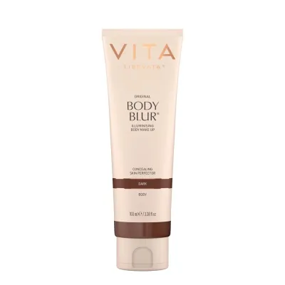 Крем для тела Vita Liberata Body Blur Dark бронзирующий разглаживающий, смываемый тон, тёмный оттенок, 100 мл