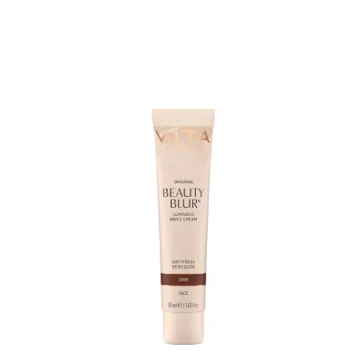 Крем для лица Vita Liberata Beauty Blur Face Dark бронзирующий выравнивающий, база под макияж, темный оттенок, 30 мл