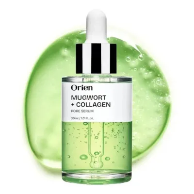 Сыворотка для лица Orien Mugwort Collagen Pore Facial Serum с коллагеном и полынью, для плотности кожи и пор, 30 мл