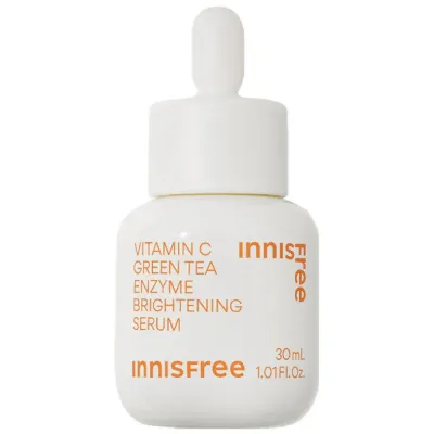 Сыворотка для лица innisfree Vitamin C Green Tea Enzyme Brightening Serum с витамином C и ферментами, для сияния кожи, 30 мл