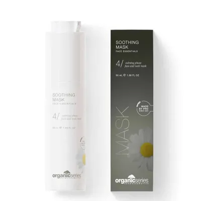 Маска для лица Organic Series Soothing Mask успокаивающая с алоэ и приморской ромашкой, против покраснений, 50 мл