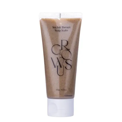Пилинг для кожи головы Growus Sea Salt Therapy Scalp Scaler с морской солью и ментолом, очищающий, 120 г