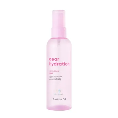 Мист для лица Banila Co Dear Hydration Cool Down Mist увлажняющий охлаждающий с хлореллой и пантенолом, для всех типов кожи, 99 мл