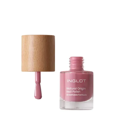 Лак для ногтей Inglot Natural Origin глянцевый, веганская формула, оттенок 007 Follow Dreams, 8 мл