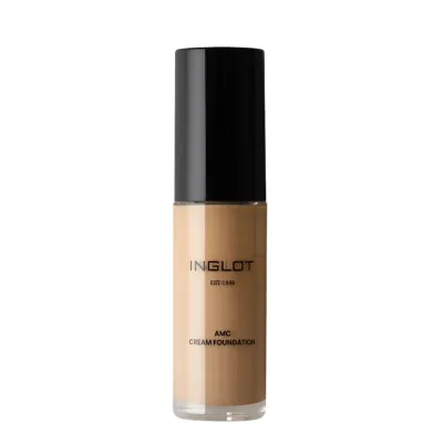 Тональный крем для лица Inglot AMC Foundation MW102 кремово-гелевая текстура, свежий финиш, 30 мл