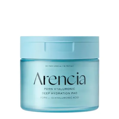 Патчи для лица Arencia PDRN + Hyaluronic Deep Hydration Pads тонизирующие увлажняющие, 90 шт