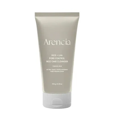 Средство для умывания Arencia Rice + LHA Pore Control Rice Cake Cleanser паста с рисом и LHA для очищения пор, 150 мл