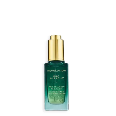 Масло для лица Revolution Pro Miracle Vegan Pro-Collagen питательное, с маслом жожоба, 30 мл