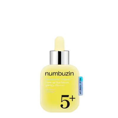 Средство солнцезащитное Numbuzin No.5+ Glutathione Vitamin Tone-up Sun Serum сыворотка SPF 50+ PA++++ с глутатионом, 30 г