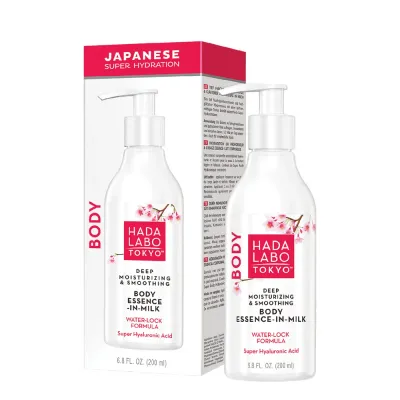 Эссенция для тела Hada Labo Tokyo Body глубокое увлажнение и разглаживание, 200 мл