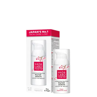 Сыворотка для лица Hada Labo Tokyo White водная увлажняющая на день и ночь, 30 мл