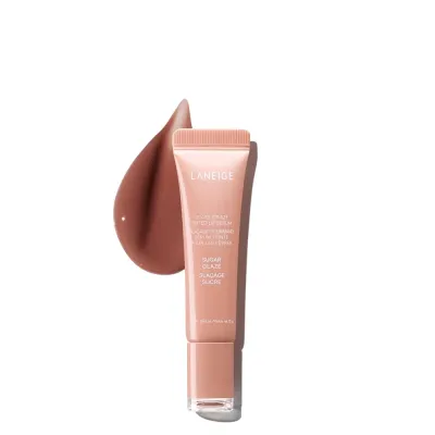 Сыворотка для губ LANEIGE Glaze Craze Tinted Lip Serum оттеночная, глянцевый финиш, оттенок Sugar Glaze, 12 г