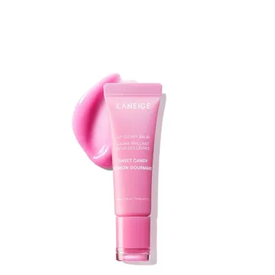 Бальзам для губ LANEIGE Lip Glowy Balm блестящий, смягчающий, с розовым оттенком, Sweet Candy, 10 г