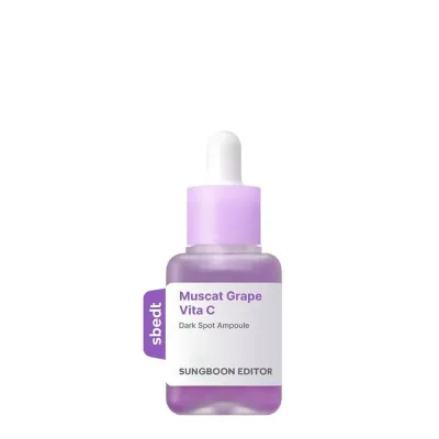 Сыворотка для лица Sungboon Editor Muscat Grape Vita C Dark Spot с витамином С, от пигментации, 40 мл