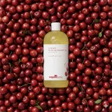 Масло для массажа тела Organic Series Cherry с вишнёвым ароматом, для домашнего массажа, 500 мл — фото 2