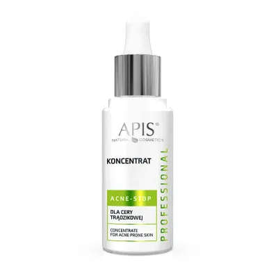 Концентрат для лица Apis ACNE-STOP для проблемной кожи, матирующий, сужающий поры, 30 мл