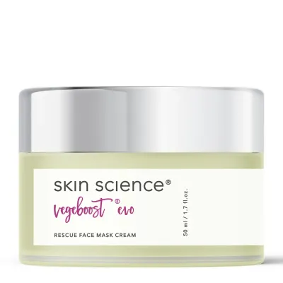 Маска-крем для лица Skin Science VegeBoost EVO восстанавливающая питательная, с куркумином, 50 г