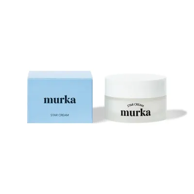 Крем для лица Murka Star Cream многофункциональный увлажняющий, со скваланом, маслом марулы и пептидами, 50 мл