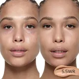 Тональный крем KIKO Milano Love Fusion 24H Moisture Radiant Foundation увлажняющий, тёплый розовый подтон, 5.5WR Warm Rose, 30 мл — фото 3