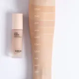 Тональный крем KIKO Milano Love Fusion 24H Moisture Radiant Foundation увлажняющий, тёплый золотистый подтон, 2WG Warm Gold, 30 мл — фото 2