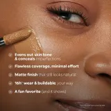 Тональный крем и консилер 2 в 1 KIKO Milano Full Coverage плотное покрытие, матово-сатиновый финиш, оттенок NR10 Neutral Rose 10, 25 мл — фото 4