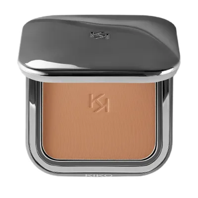 Бронзирующая пудра для лица KIKO Milano Flawless Fusion Bronzer Powder с витамином E и аргановым маслом, 10 Mocha Mood, 12 г