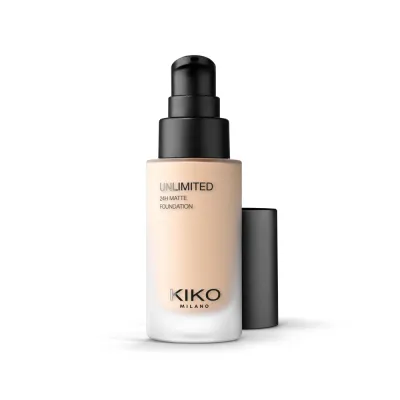 Тональный крем KIKO Milano Unlimited 24H Matte Foundation матовый стойкий до 24 часов, оттенок 1.5 NG Neutral Gold, 30 мл