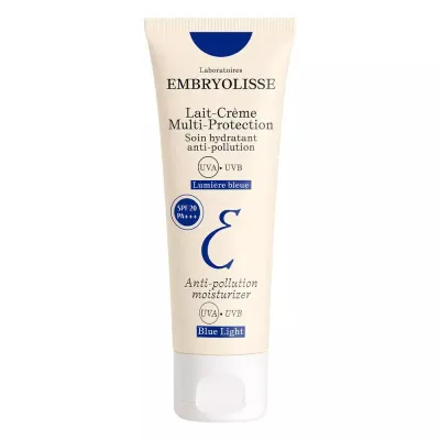 Крем для лица Embryolisse Lait Creme Multi-Protection питательный защитный SPF 20, база под макияж, 40 мл