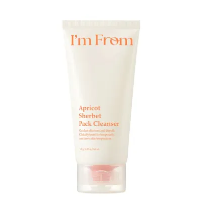 Средство для умывания I'm from Apricot Sherbet Pack Cleanser сорбет очищающий охлаждающий с абрикосом, 120 г