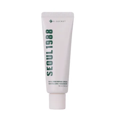 Крем для лица K-Secret Seoul 1988 Repair Cream Niacica 20% + Mugwort восстанавливающий, ниацинамид и полынь, 50 мл