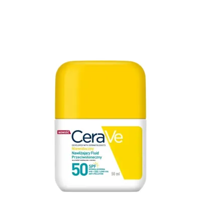 Флюид солнцезащитный CeraVe невидимый увлажняющий SPF50 для сухой кожи 50 мл