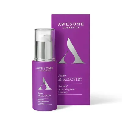 Сыворотка для лица Awesome Cosmetics Microbiom Recovery восстанавливающая, с церамидами и пептидом, 30 мл