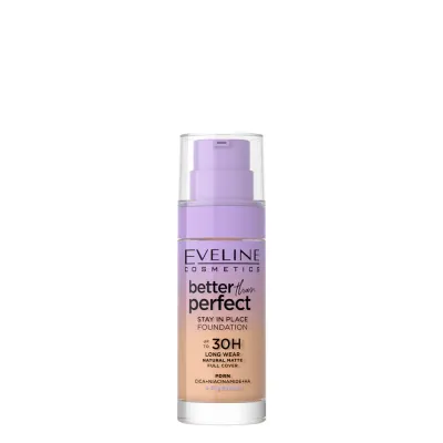 Тональный крем Eveline Cosmetics Better Than Perfect Stay In Place стойкий, матовый финиш, оттенок 05, 30 мл