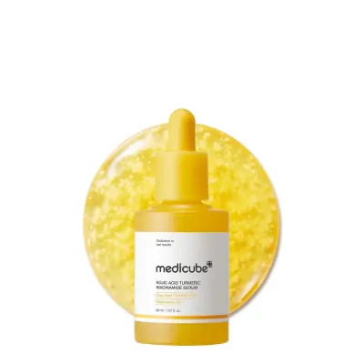 Сыворотка для лица Medicube Kojic Acid Turmeric Niacinamide для сияния и ровного тона, с куркумой, 30 мл