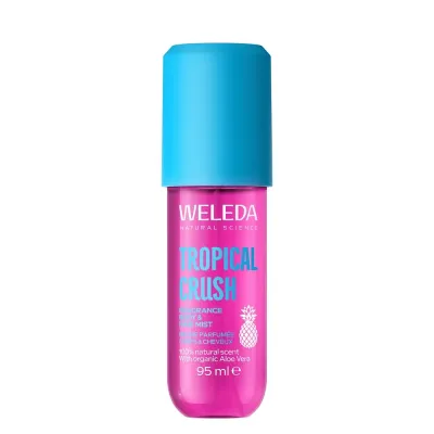 Дымка для тела и волос Weleda Tropical Crush ароматическая тропическая, с соком алоэ, 95 мл