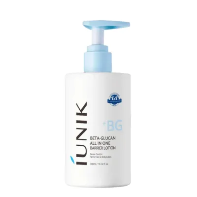 Лосьон iUnik Beta Glucan All In One Barrier для лица и тела 300 мл