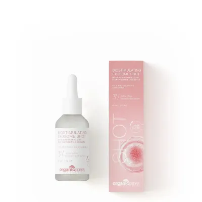 Концентрат для лица Organic Series Biostimulating EXOSOME Shot с экзосомами 5%, восстанавливающий, 30 мл