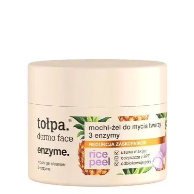 Гель для умывания лица Tolpa Dermo Face Enzyme Mochi энзимный, отшелушивающий, 110 г