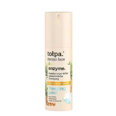 Маска для лица Tolpa Dermo Face Enzyme энзимная, против чёрных точек, охлаждающая, 50 мл
