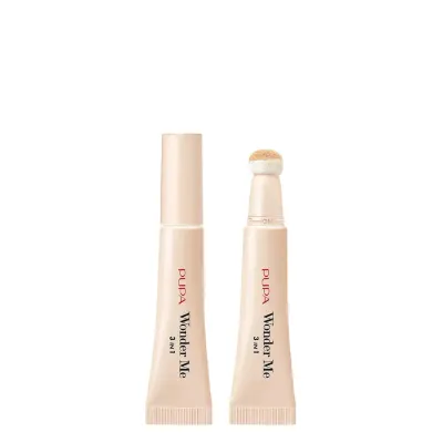 Консилер PUPA Milano Wonder Me 3-in-1 многофункциональный, маскировка теней под глазами, Light Beige, 7,5 мл