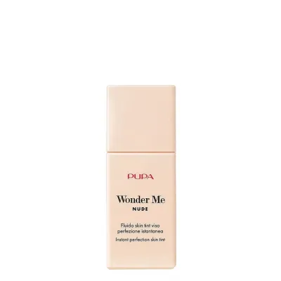 Крем тонирующий PUPA Milano Wonder Me Nude Instant Perfection Skin Tint лёгкий, натуральное покрытие, оттенок Almond, 30 мл