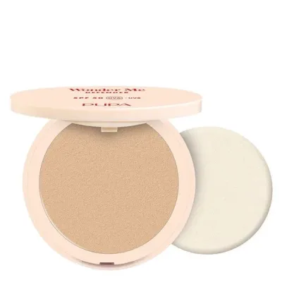 Тональный бальзам PUPA Milano Wonder Me Defender SPF 50 Balmy Effect Foundation стик, высокая защита, оттенок Medium Beige, 8,5 г