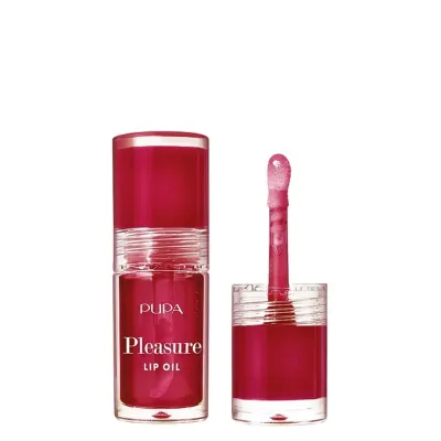 Масло для губ PUPA Milano Pleasure Lip Oil питательное, увлажняющее, Juicy Cherry, 5 мл
