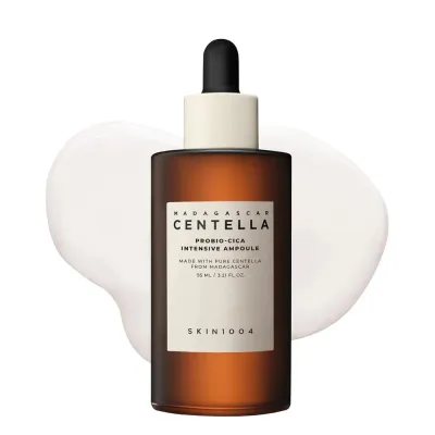 Сыворотка-ампула для лица SKIN1004 Madagascar Centella Probio-Cica Intensive Ampoule с центеллой, успокаивающая для сухой и чувствительной кожи, 95 мл