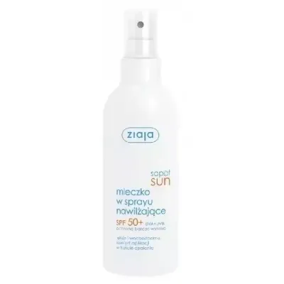 Молочко для тела Ziaja Sopot Sun солнцезащитное в спрее SPF50, 170 мл