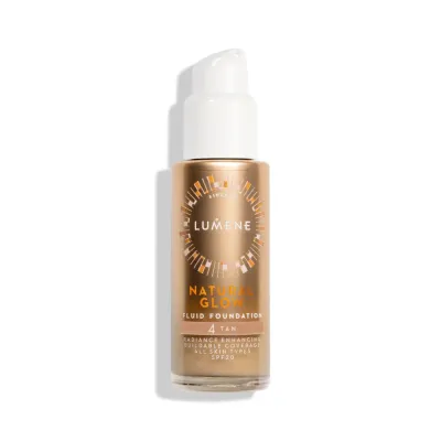 Тональный крем Lumene Natural Glow 4 Tan SPF 20 сияющий, для смуглой кожи, 30 мл